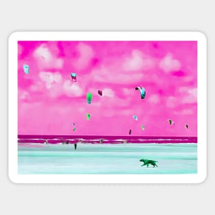 Kite Beach No. 4 Sticker